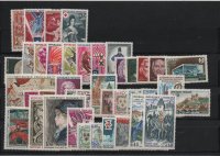 AÑO 1968 COMPLETO SELLOS FRANCIA 