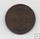 ALEMANIA DEL AÑO 1924 IMPERIO REPUBLICA WEIMAR LETRA A DE 2 RENTENPFENNIG 
