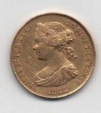 ESPAÑA ISABEL II DEL AÑO 1862 DE 100 REALES