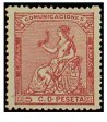 SERIE 132- 1873- I REPUBLICA - 5 CENTIMOS DE PESETA- ROSA