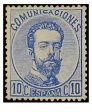 SERIE 121- 1872- REINADO DE AMADEO I - 10 CENTIMOS DE PESETA  - ULTRAMAR