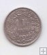 SUIZA DEL AÑO 1920 DE 1 FRANCO