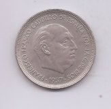 ESTADO ESPÀÑOL (FRANCO) DEL AÑO 1957*67 DE 50 PESETAS