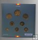 ESPAÑA CARTERA OFICIAL DE PESETAS J. CARLOS I DEL AÑO 1999