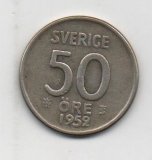 SUECIA DEL AÑO 1952 DE 50 ORE