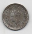INDIA DEL AÑO 1943 DE 1/2 RUPIA