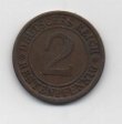 ALEMANIA DEL AÑO 1924 IMPERIO REPUBLICA WEIMAR LETRA J DE 2 RENTENPFENNIG