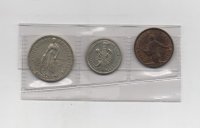 ESPAÑA GUERRA CIVIL CONSEJO DE ASTURIAS Y LEON DEL AÑO 1937 DE 3 VALORES 0.50 CM, 1PTS, 2 PTS 