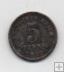 ALEMANIA IMPERIO DEL AÑO 1919 LETRA D DE 5 PFENNIG 