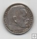 ALEMANIA III REIG DEL AÑO 1939 DE 2 REICHSMARK