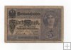 ALEMANIA DEL AÑO 1917 DE 5 MARCOS