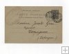 FRANCIA POSTAL N-43 (SELLO 10 CENTIMOS NEGRO) 