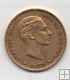 ESPAÑA ALFONSO XII DEL AÑO 1877*77 DE 25 PESETAS
