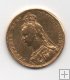GRAN BRETAÑA DEL AÑO 1890 DE 1 LIBRA