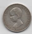 ALFONSO XIII DEL AÑO 1891 *91 DE 5 PESETAS