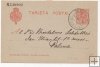 ESPAÑA POSTAL Nº 45 T. POSTAL SELLO ALFONSO XII DE 10 CENTIMOS