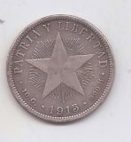 CUBA DEL AÑO 1915 DE 40 CENTAVOS