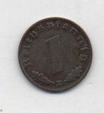 ALEMANIA REICH DEL AÑO 1937 LETRA E DE 1 REICHSPFENNIG 