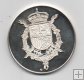 ESPAÑA- MEDALLA DE PLATA -PRINCIPES ESPAÑA J. CARLOS I SOFIA 