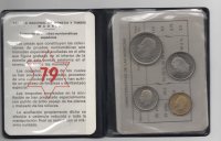 ESPAÑA CARTERA OFICIAL DE PESETAS J. CARLOS I DEL AÑO 1979