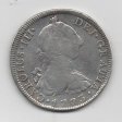 ESPAÑA CARLOS III DEL AÑO 1773 DE 8 REALES WF LETRA INVERTIDA CECA MEJICO