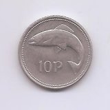 IRLANDA DEL AÑO 2000 DE 10 PENCE