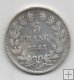FRANCIA DEL AÑO 1843 DE 5 FRANCOS L. PHILIPPE I LETRA W