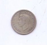 GRAN BRETAÑA DEL AÑO 1942 DE 3 PENIQUES