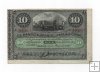 ESPAÑA BILLETE BANCO DE ESPAÑA DEL AÑO 1896 DE 10 PESOS. ISLA DE CUBA