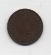 ALEMANIA DEL AÑO 1934 IMPERIO REPUBLICA WEIMAR LETRA A DE 1 REICHSPFENNIG 