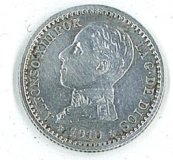ALFONSO XIII DEL AÑO 1910 de 50 CENTIMOS 1*0