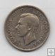 GRAN BRETAÑA DEL AÑO 1944 DE 1/2 CROWN 