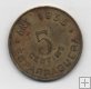 ESPAÑA COOPERATIVA OBRERA GERMINAL-ESPARRAGUERA DEL AÑO 1935 DE 5 CENTIMOS 