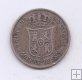 ESPAÑA ISABEL II DEL AÑO 1866 40 CENTIMOS DE ESCUDO