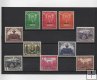 ESPAÑA DEL AÑO 1931 Nº 620/629 SELLOS CON HABILITACION "OFICIAL" **