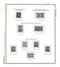SUPLEMENTOS ESPAA 1936/1949 (montado en transparente y negro)
