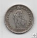 SUIZA DEL AÑO 1921 DE 2 FRANCOS