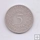 ALEMANIA DEL AÑO 1951 LETRA J DE 5 MARCOS 