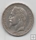 BELGICA DEL AÑO 1868 DE 5 FRANCOS