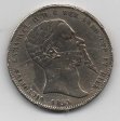 ITALIA DEL AÑO 1855 DE 5 LIRAS