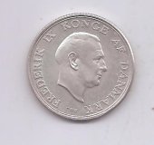 DINAMARCA 2 KRONER AÑO 1958