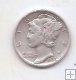 ESTADOS UNIDOS DEL AÑO 1938 DE 1 DIME