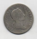 AUSTRIA DEL AÑO 1831 IMPERIO DE 20 KREUZER