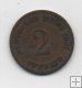 ALEMANIA IMPERIO DEL AÑO 1907 LETRA A DE 2 PFENNIG 