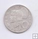 AUSTRIA DEL AÑO 1957 DE 10 SCHILLING 
