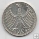 ALEMANIA FEDERAL DEL AÑO 1951 LETRA J DE 5 MARCOS