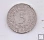 ALEMANIA DEL AÑO 1958 LETRA G DE 5 MARCOS
