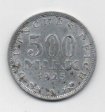 ALEMANIA DEL AÑO 1923 IMPERIO REPUBLICA WEIMAR LETRA A DE 500 MARCOS
