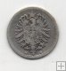 ALEMANIA IMPERIO DEL AÑO 1877 LETRA D DE 50 PENNING 