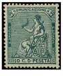 SERIE 133 - 1873 - I REPUBLICA- 10 CENTIMOS DE PESETA- VERDE